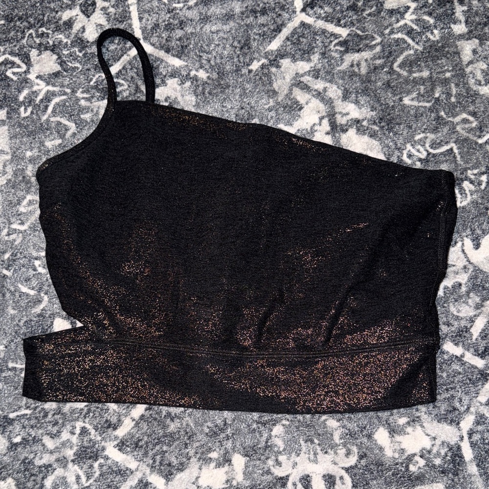 Beyond Yoga One-Shoulder Crop/Bra Top